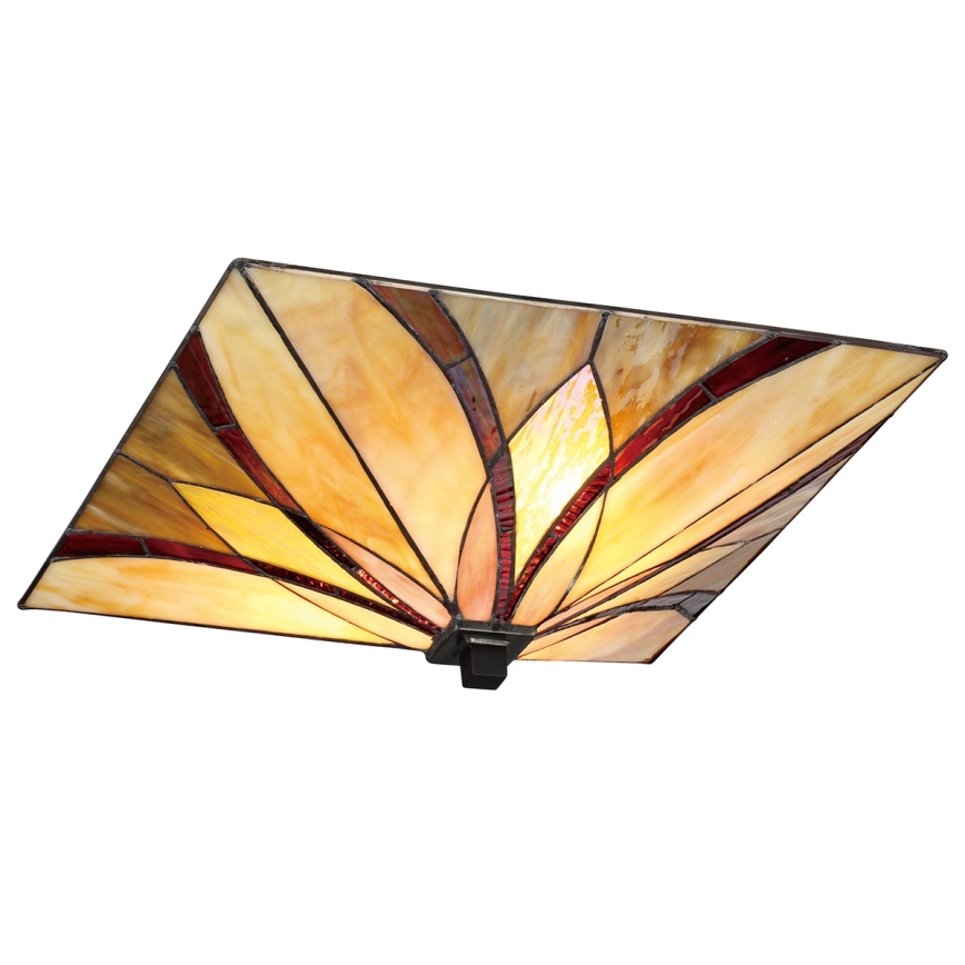 Elstead - Stropna svjetiljka Tiffany ASHEVILLE 2xE27/60W/230V
