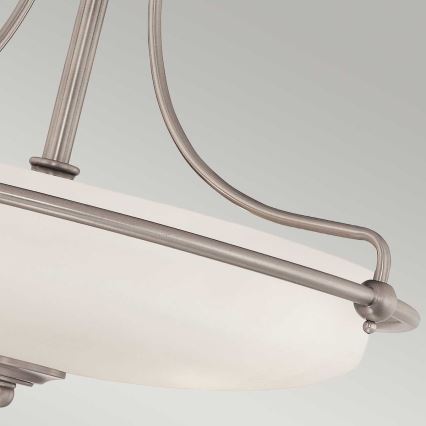 Elstead - Stropna lampa GRIFFIN 3xE27/100W/230V mat krom
