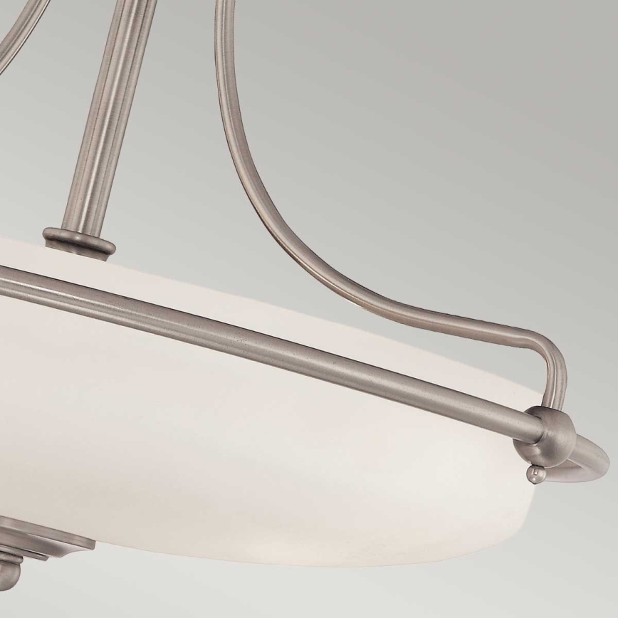 Elstead - Stropna lampa GRIFFIN 3xE27/100W/230V mat krom
