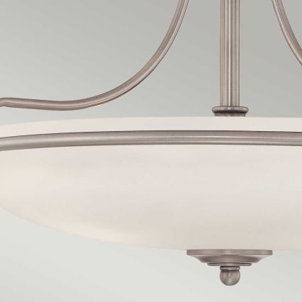 Elstead - Stropna lampa GRIFFIN 3xE27/100W/230V mat krom