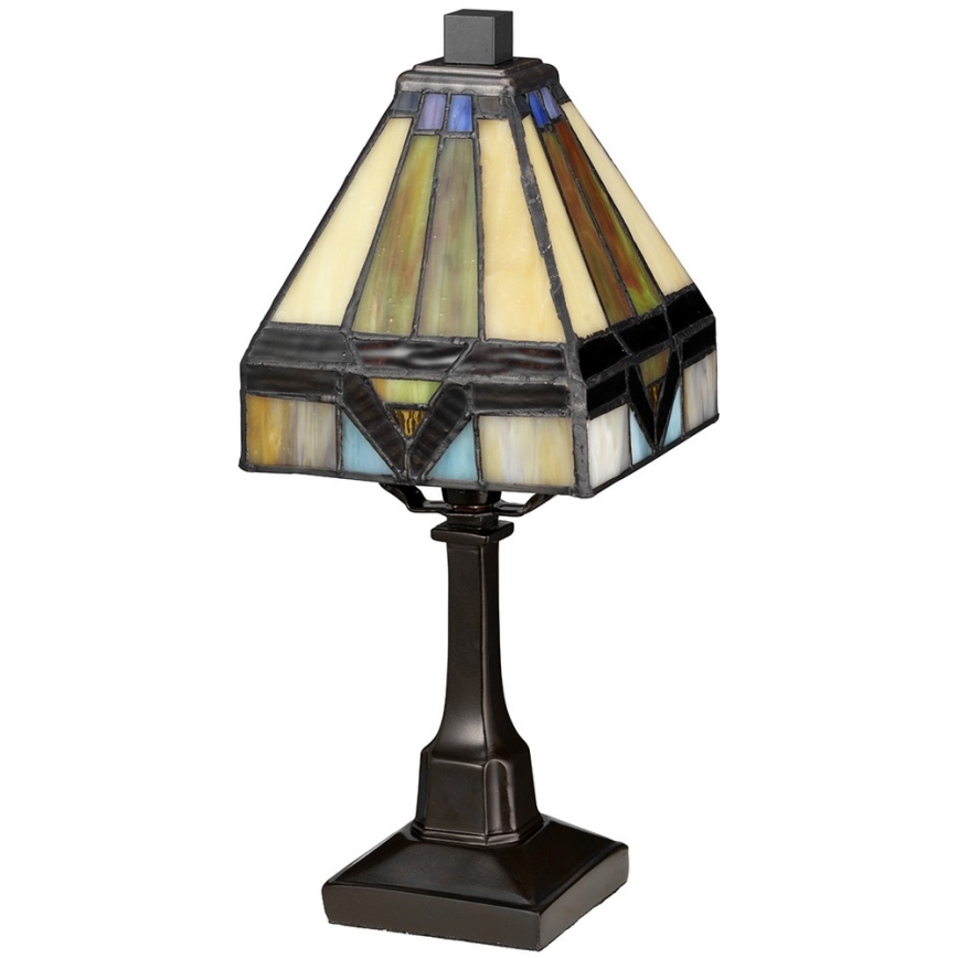 Elstead - Stolna lampa Tiffany HOLMES 1xE14/25W/230V