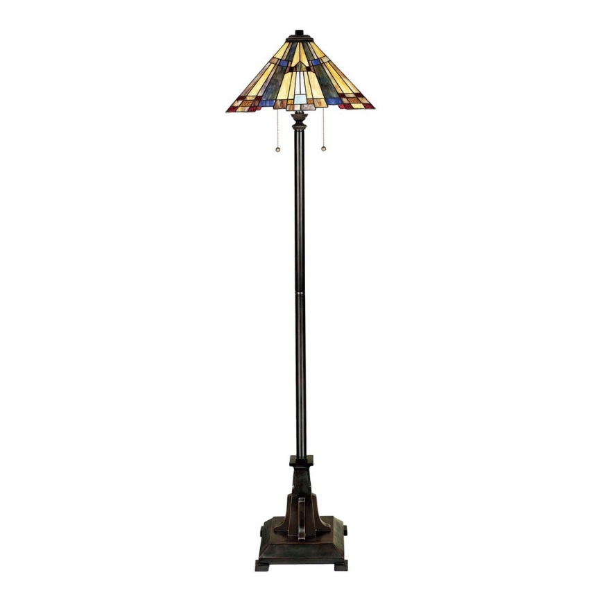 Elstead QZ-INGLENOOK-FL - Podna lampa INGLENOOK 2xE27/60W/230V