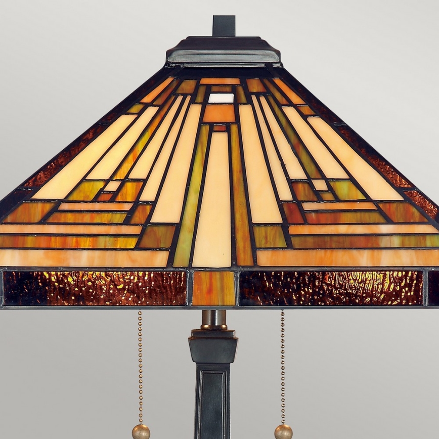 Elstead QZ-STEPHEN-TL - Stolna lampa STEPHEN 2xE27/60W/230V