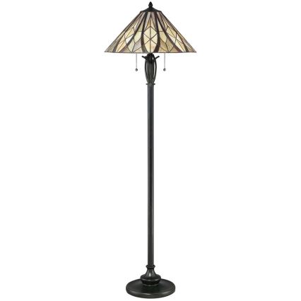 Elstead QZ-VICTORY-FL - Podna lampa VICTORY 2xE27/60W/230V