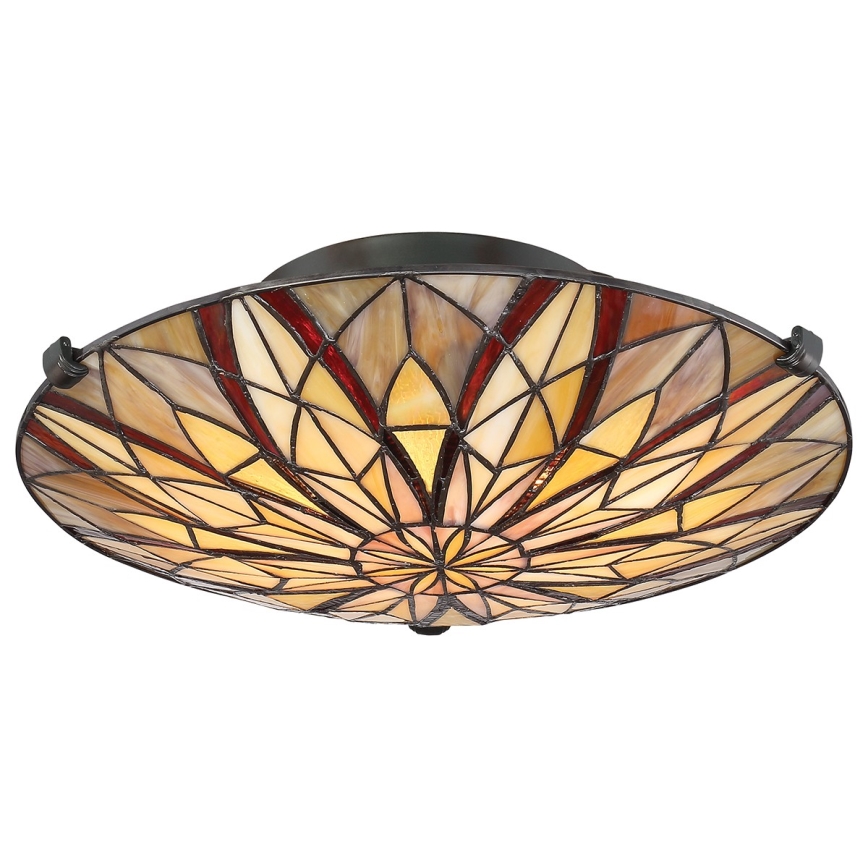 Elstead QZ-VICTORY-SF - Stropna svjetiljka VICTORY 2xE27/60W/230V