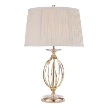Elstead - Stolna lampa AEGEAN 1xE27/60W/230V zlatna