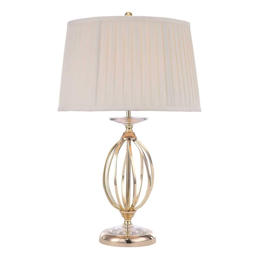 Elstead - Stolna lampa AEGEAN 1xE27/60W/230V zlatna