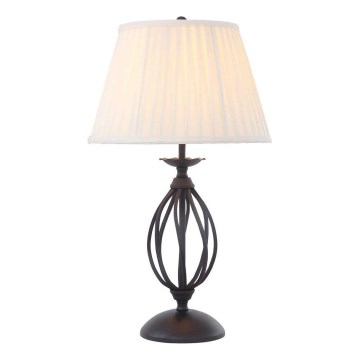Elstead - Stolna lampa ARTISAN 1xE27/60W/230V crna