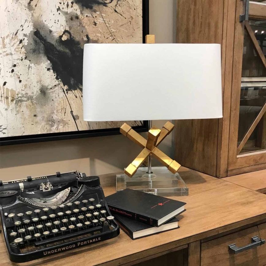 Elstead - Stolna lampa JACKSON SQUARE 1xE27/60W/230V