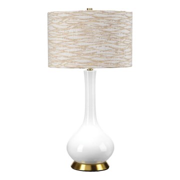 Elstead - Stolna lampa MILO 1xE27/60W/230V bež