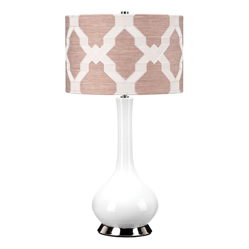 Elstead - Stolna lampa MILO 1xE27/60W/230V ružičasta
