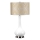 Elstead - Stolna lampa MILO 1xE27/60W/230V siva/zlatna