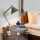 Elstead - Stolna lampa PROVENCE ELEMENT 1xE27/60W/230V siva