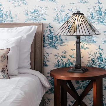 Elstead - Stolna lampa Tiffany ALDERLEY 1xE27/60W/230V