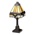 Elstead - Stolna lampa Tiffany HOLMES 1xE14/25W/230V