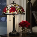 Elstead - Stolna lampa Tiffany LARISSA 2xE27/60W/230V