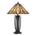 Elstead - Stolna lampa Tiffany VICTORY 2xE27/60W/230V