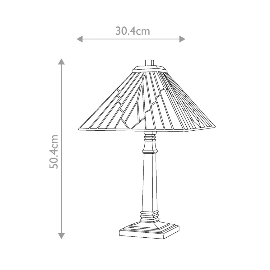 Elstead - Stolna lampa ALDERLEY 1xE27/60W/230V