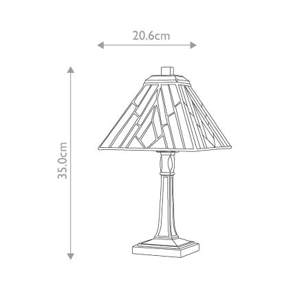 Elstead - Stolna lampa ALDERLEY 1xE14/40W/230V 35 cm