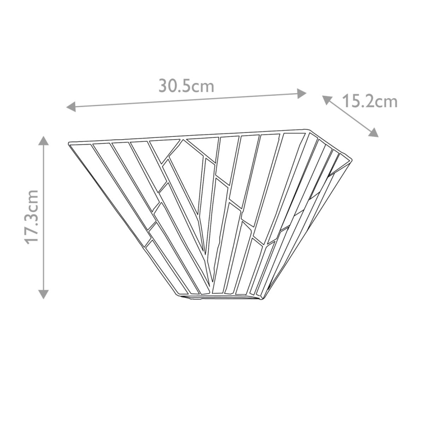 Elstead - Zidna svjetiljka Tiffany ALDERLEY 2xE14/40W/230V