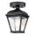 Elstead - Vanjska stropna svjetiljka BAYVIEW 1xE27/60W/230V IP44 crna