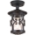 Elstead - Vanjska stropna svjetiljka HEREFORD 1xE27/100W/230V IP23 crna