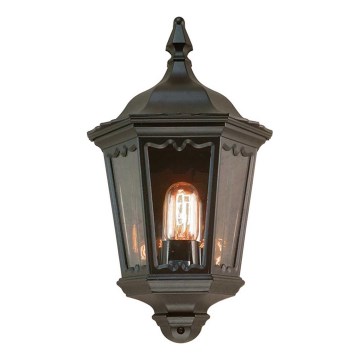 Elstead - Vanjska zidna svjetiljka MEDSTEAD 1xE27/60W/230V IP44 crna