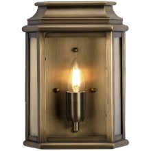 Elstead - Vanjska zidna svjetiljka ST MARTINS 1xE27/100W/230V IP44 bronca