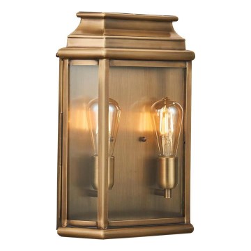 Elstead - Vanjska zidna svjetiljka ST MARTINS 2xE27/60W/230V IP44 bakrena