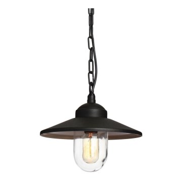 Elstead - Vanjsko luster na lancu KLAMPENBORG 1xE27/60W/230V IP44