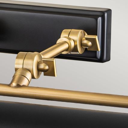 Elstead - Svjetlo za slike WINCHFIELD 4xE14/40W/230V crno