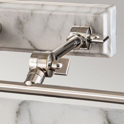Elstead -Svjetiljka za slike WINCHFIELD 4xE14/40W/230V mramor