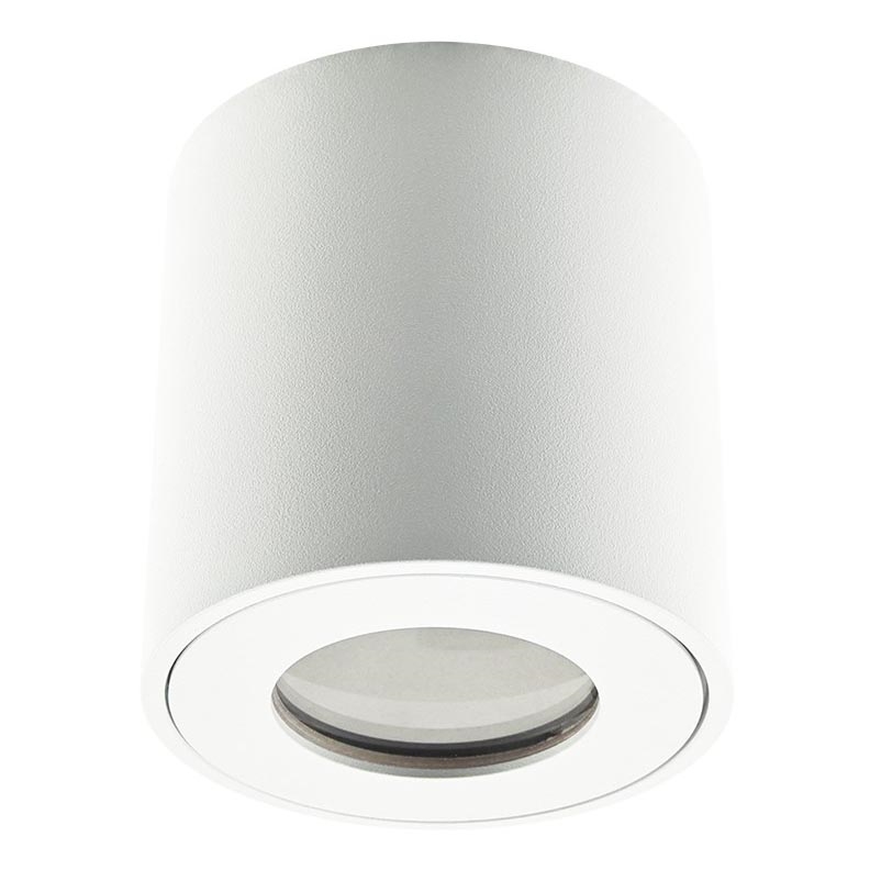 Emithor 48620 - Reflektorska svjetiljka za kupaonicu ALMAN 1xGU10/35W/230V IP44 okrugli bijela