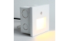 Emithor 70414 - LED Stubišna svjetiljka sa senzorom SUNNY LED/1W/230V 4000K bijela