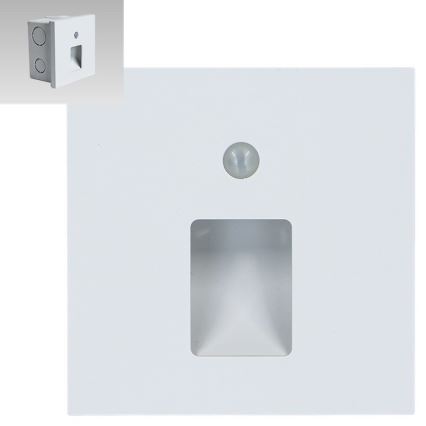 Emithor 70420 - LED stepenišno svjetlo sa senzorom VIX LED/1W/230V 4000K bijela