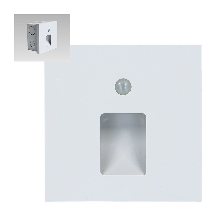 Emithor 70420 - LED stepenišno svjetlo sa senzorom VIX LED/1W/230V 4000K bijela