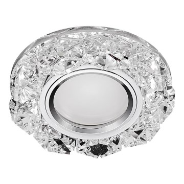 Emithor 71094 - LED ugradbena svjetiljka CRYSTAL FIX 1xGU10/50W + LED/3W TRAKA