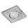 Emithor 71096 - LED ugradbena svjetiljka ELEGANT GLASS FIX 1xGU10/50W + LED/3W TRAKA