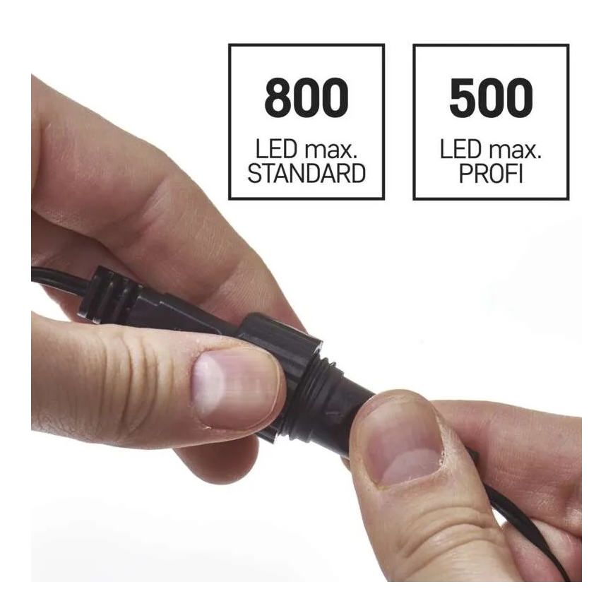 Napajanje za božićnu spojnu rasvjetu 230V IP44 + daljinsko upravljanje