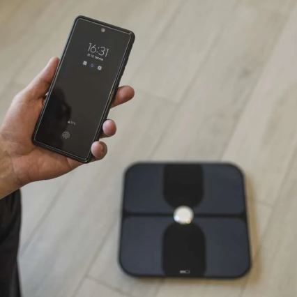 Pametna osobna vaga GoSmart 3xAAA Tuya
