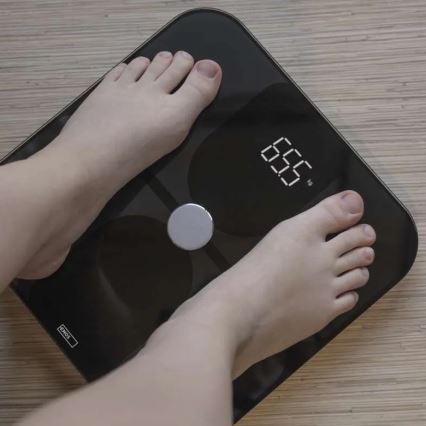 Pametna osobna vaga GoSmart 3xAAA Tuya