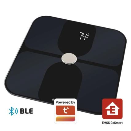 Pametna osobna vaga GoSmart 3xAAA Tuya