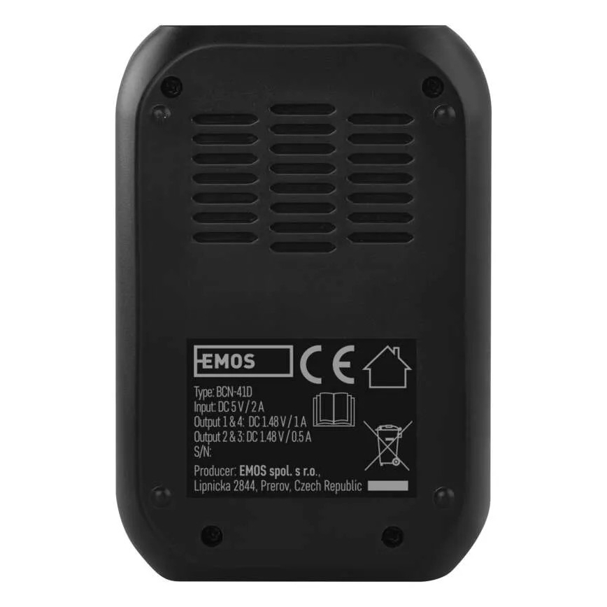 Punjač za baterije s LCD zaslonom 4xAA/AAA 5V