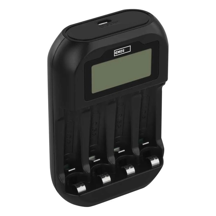 Punjač za baterije s LCD zaslonom 4xAA/AAA 5V