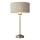 Endon 100646 - Stolna lampa HIGHCLERE 1xE14/7W/230V, bežna/matni krom, promjer 25 cm