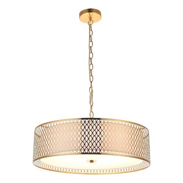 Endon 101569 - Luster na lancu CORDERO 3xE27/10W/230V zlatni