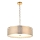 Endon 101569 - Luster na lancu CORDERO 3xE27/10W/230V zlatni