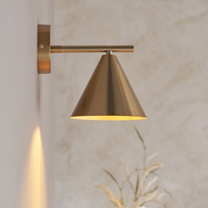 Endon 102893 - Zidna reflektorska svjetiljka CAPE 1xE14/7W/230V mesing