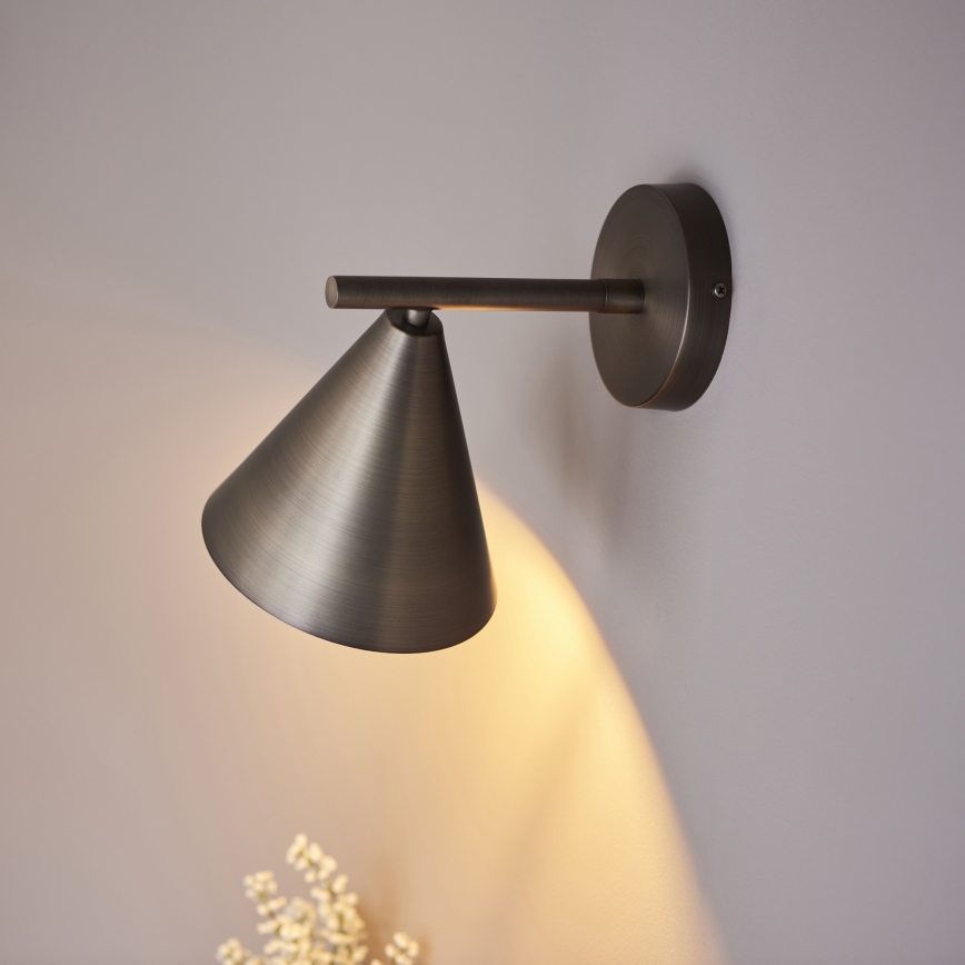 Endon 102894 - Zidna reflektorska svjetiljka CAPE 1xE14/7W/230V brončana