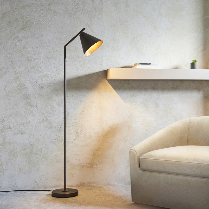 Endon 102895 - Podna lampa CAPE 1xE27/10W/230V brončana